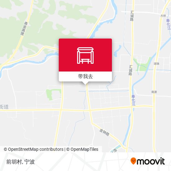 前胡村地图
