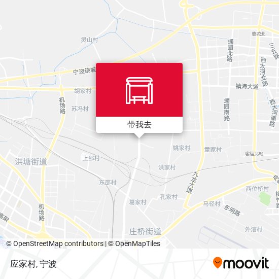 应家村地图