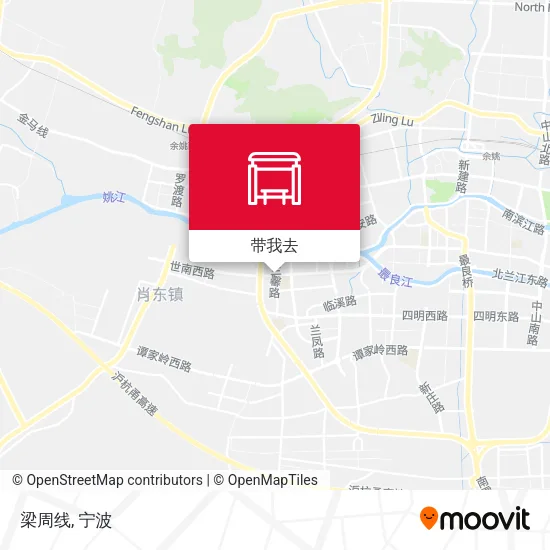 梁周线地图