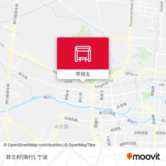 群立村(南行)地图