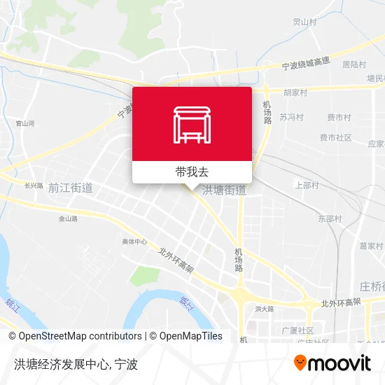 洪塘经济发展中心地图