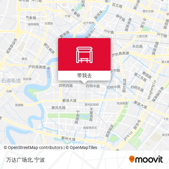 万达广场北地图