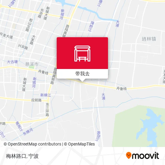 梅林路口地图