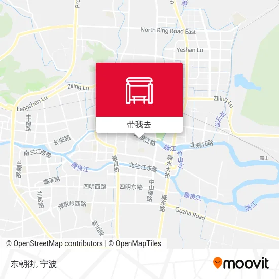 东朝街地图