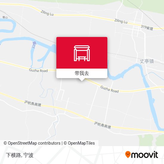下横路地图