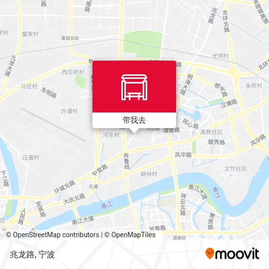 兆龙路地图
