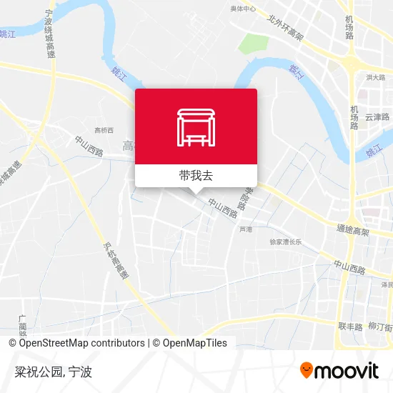 粱祝公园地图