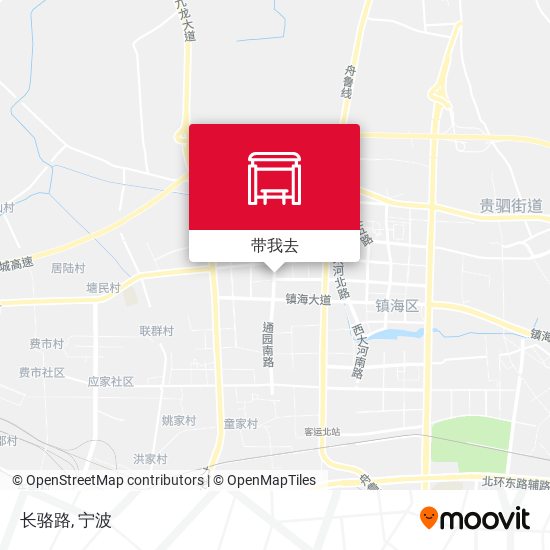 长骆路地图