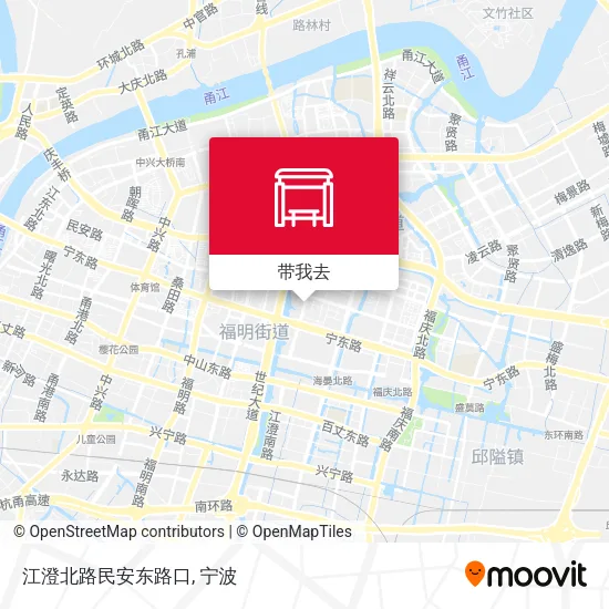 江澄北路民安东路口地图