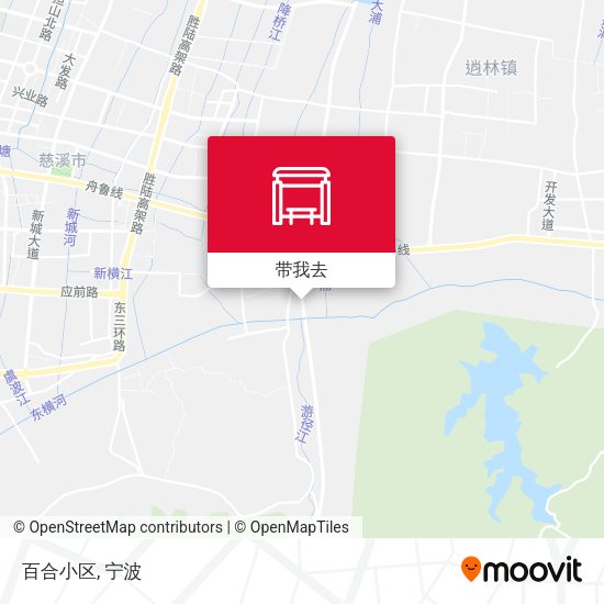 百合小区地图