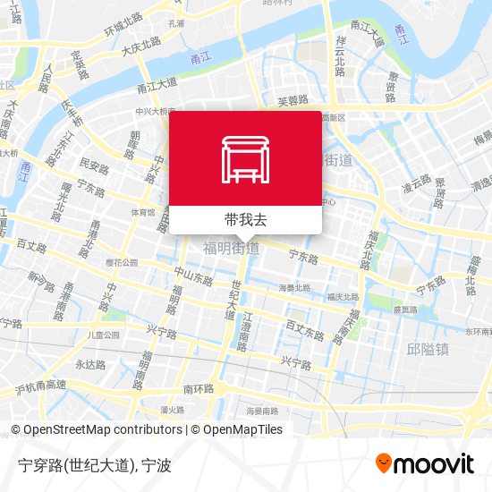 宁穿路(世纪大道)地图