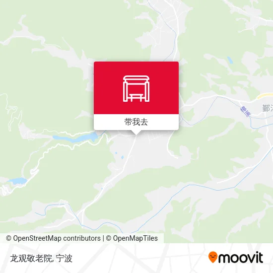 龙观敬老院地图