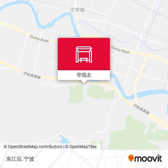 东江沿地图