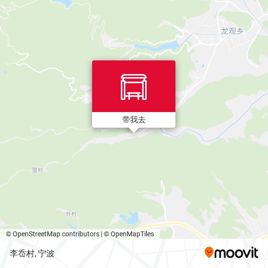 李岙村地图