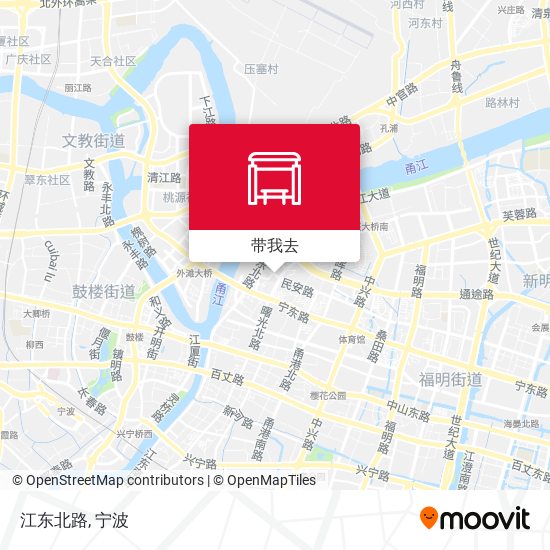 江东北路地图