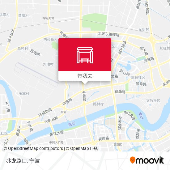 兆龙路口地图