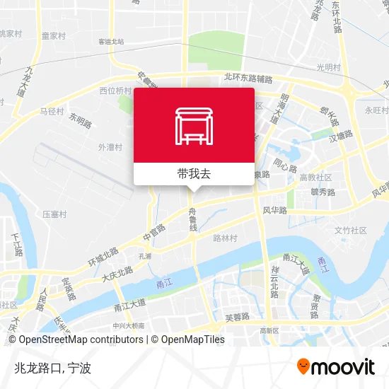 兆龙路口地图