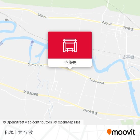 陆埠上方地图