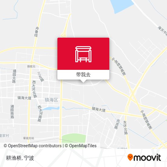 耕渔桥地图