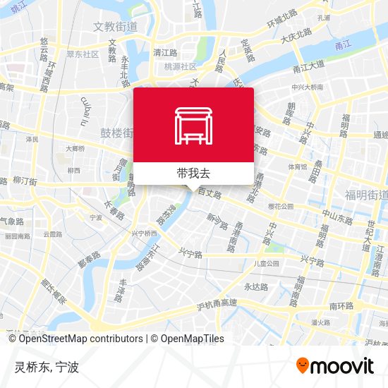 灵桥东地图