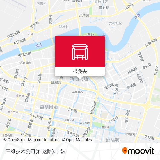 三维技术公司(科达路)地图