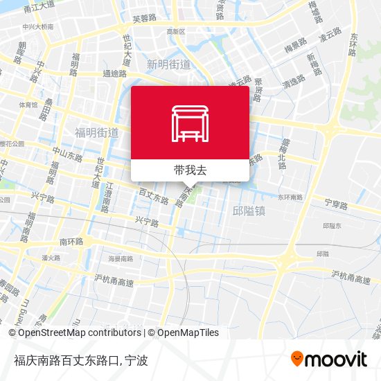 福庆南路百丈东路口地图
