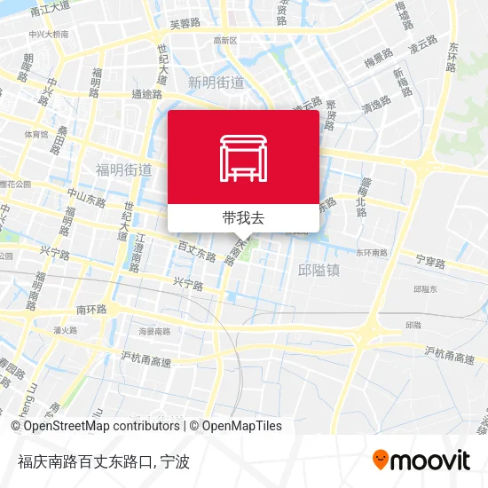福庆南路百丈东路口地图