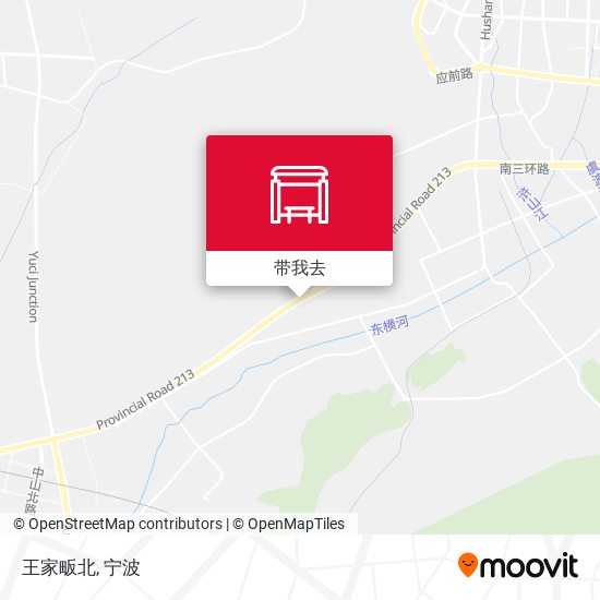 王家畈北地图