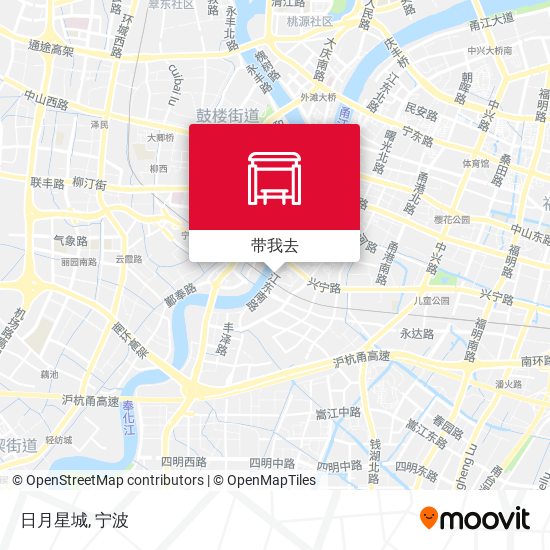 日月星城地图