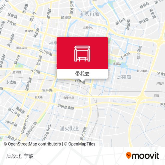 后殷北地图