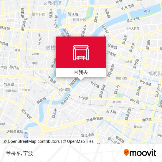 琴桥东地图