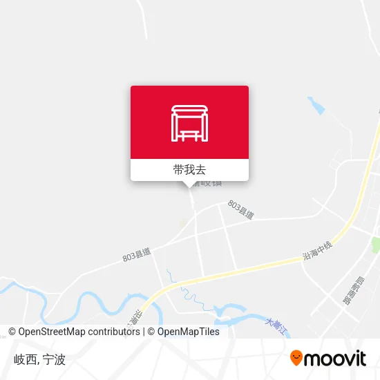 岐西地图