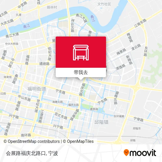 会展路福庆北路口地图