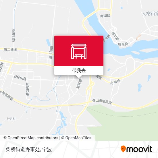 柴桥街道办事处地图