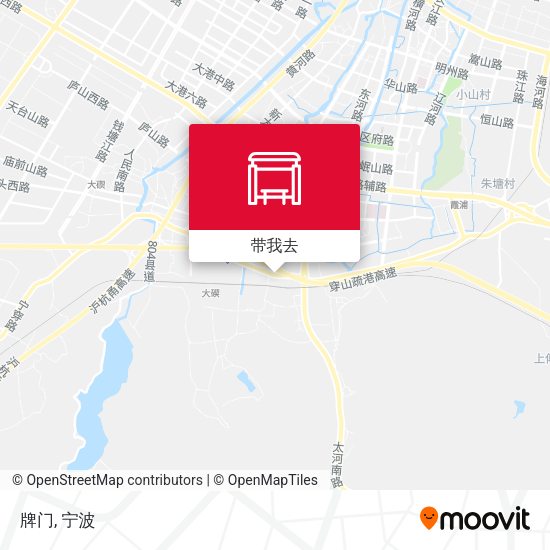 牌门地图