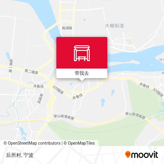 后所村地图
