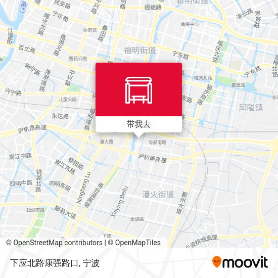 下应北路康强路口地图