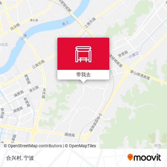 合兴村地图
