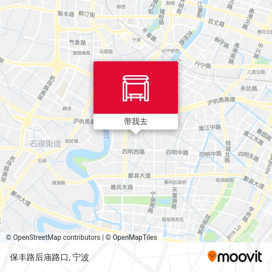 保丰路后庙路口地图