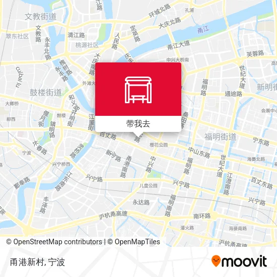 甬港新村地图