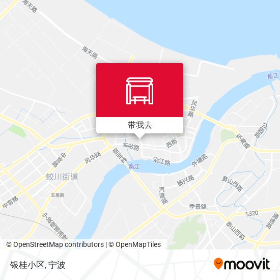 银桂小区地图