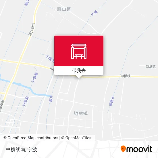 中横线南地图