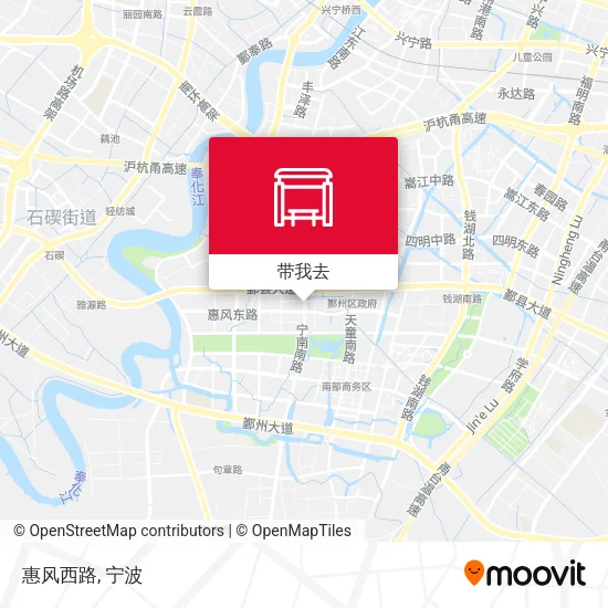 惠风西路地图
