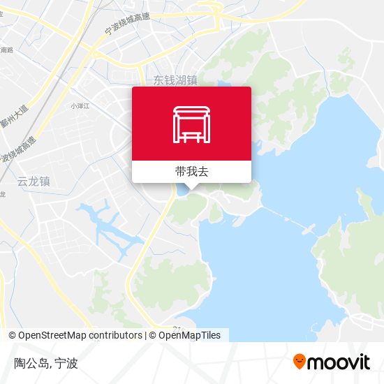 陶公岛地图