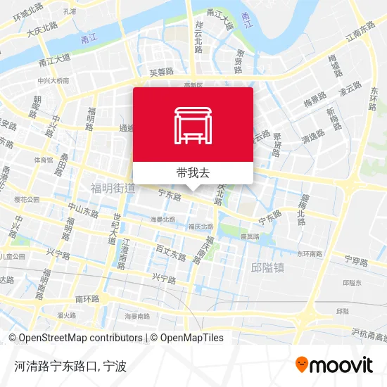 河清路宁东路口地图