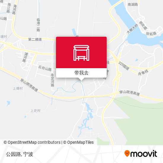 公园路地图