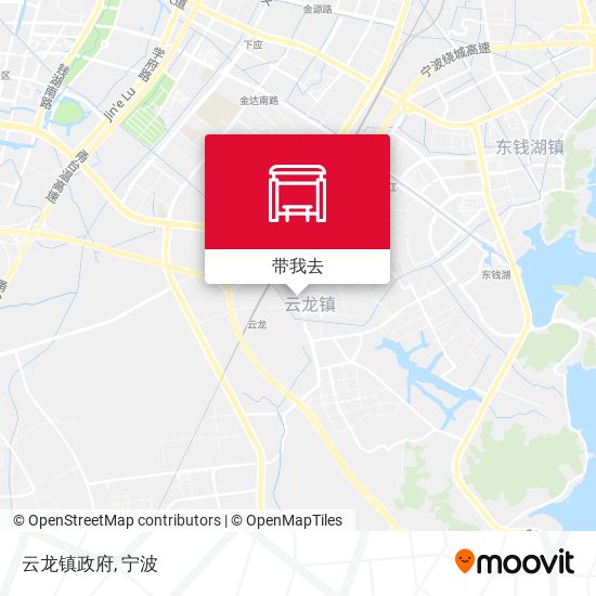 云龙镇政府地图