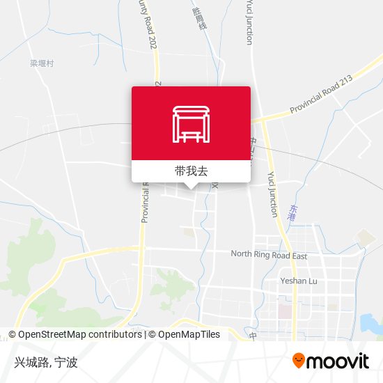 兴城路地图