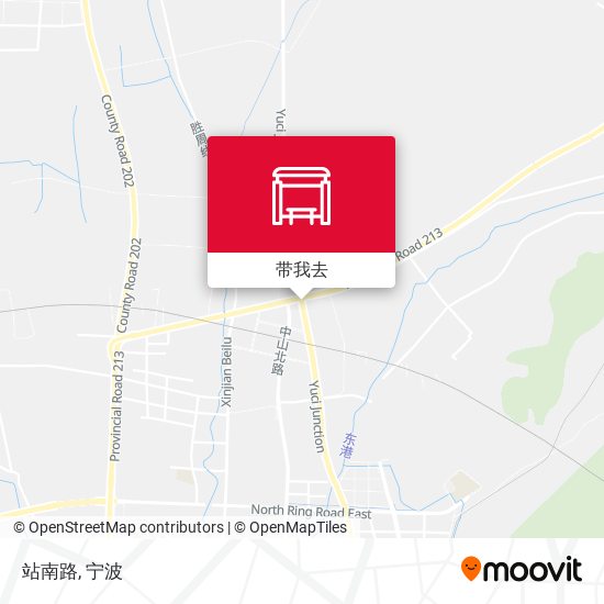 站南路地图