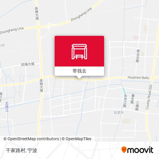 干家路村地图
